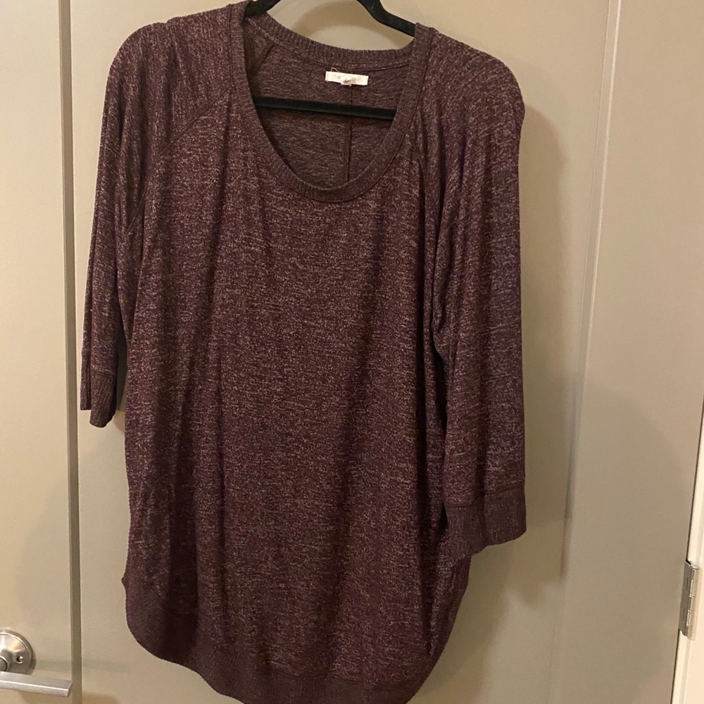 Plum sweater